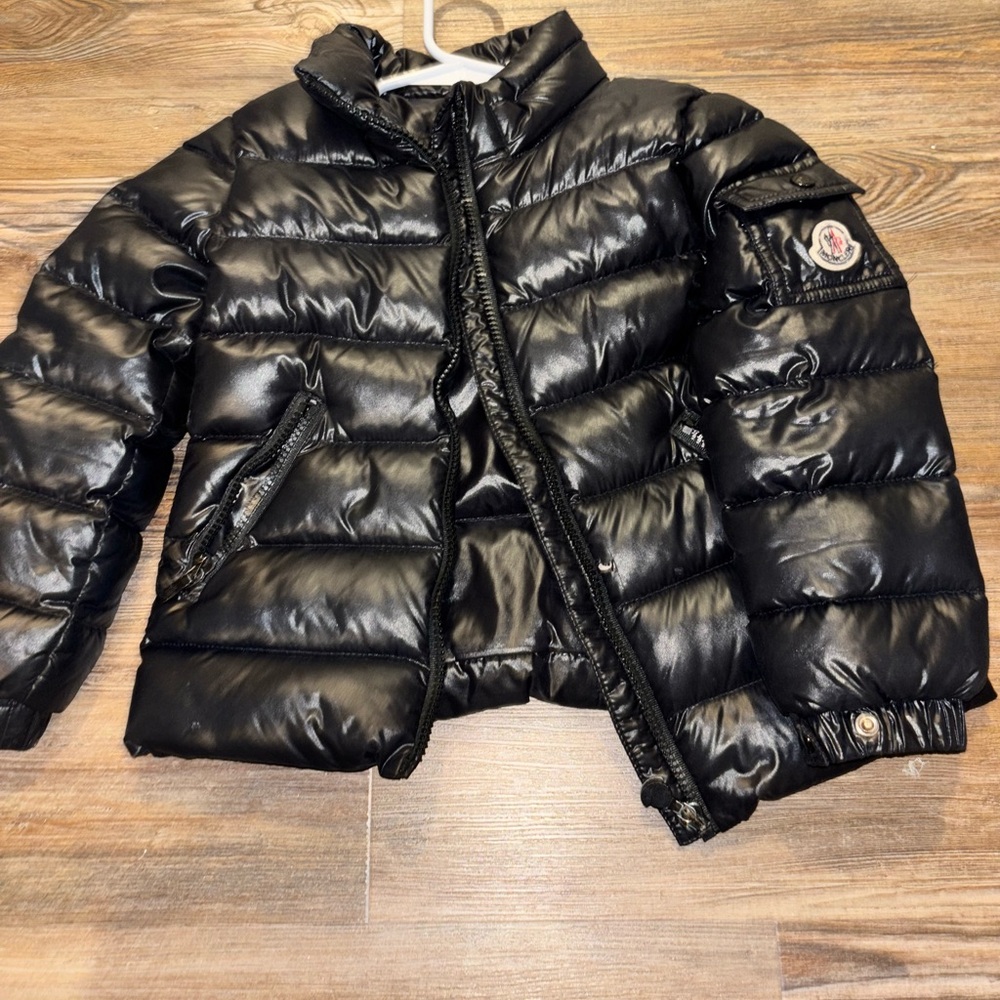 MONCLER Black Kids Puffer Jacket